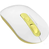 Мышь A4Tech Fstyler FG20 Daisy (белый/желтый) фото 1